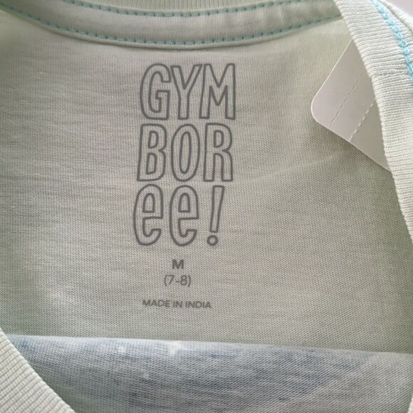 Nwts! Gymboree Girl’s Long sleeve T shirt. Light green. Size Medium 7-8. - Picture 3 of 4